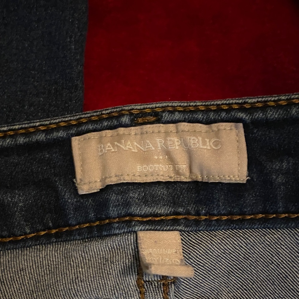 Banana Republic Men's Indigo Bootcut Jeans